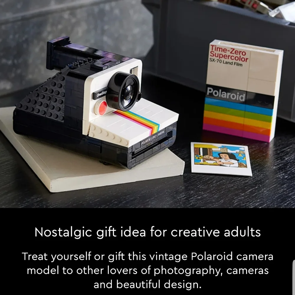 💥BUY 2 GET 1 FREE LEGO Polaroid OneStep SX-70 Camera, Retail Price$79. - Picture 9 of 16